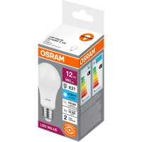 Светодиодная лампа OSRAM LED Value A E27 960лм 12Вт замена 100Вт 6500К холодный белый свет 4058075579064