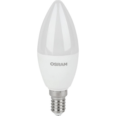Светодиодная лампа OSRAM LED Value B E14 560лм 7Вт замена 60Вт 4000К нейтральный белый свет 4058075578944