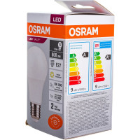 Светодиодная лампа OSRAM LED Value A Е27 800лм 10Вт замена 75Вт 3000К теплый белый свет 4058075578821