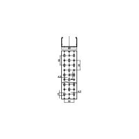 Кабель-канал DKC перфорированный 80x80 L2000 RL6 G 01129RLDIY