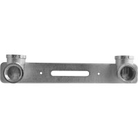 Планка для смесителя MPF 1/2" монтажная с двумя водорозетками в/в ИС.072263