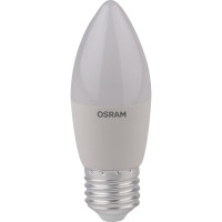 Светодиодная лампа OSRAM LED STAR B, свеча, 6.5Вт, E27, 550 Лм, 4000 К, нейтральный белый свет 4058075134201