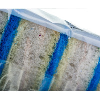 Антибактериальные губки для посуды YORK БАКТЕРИЯ СТОП 10 шт 034010