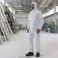 Комбинезон с капюшоном Delta Plus DT115, белый, размер XL DT115XG