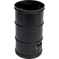 Соединительная муфта с защёлками для двустенных труб Промрукав д50 1шт PR08.3108