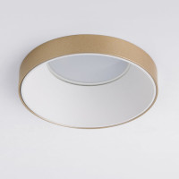 Встраиваемый светильник Elektrostandard 112 MR16, белый, золото a053338