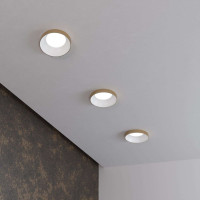 Встраиваемый светильник Elektrostandard 112 MR16, белый, золото a053338