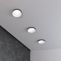 Встраиваемый светильник Elektrostandard 112 MR16, белый, черный a053339