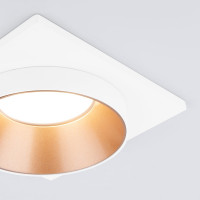 Встраиваемый светильник Elektrostandard 116 MR16, золото, белый a053346