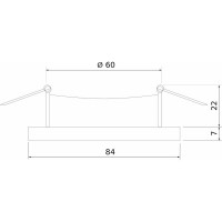 Встраиваемый светильник Elektrostandard 125 MR16, белый матовый a053361