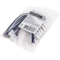 Коннектор Elektrostandard для лент 5050+5050, 24V, 60Led, 14.4W, IP20 RGBW гибкий односторонний (10pkt) a053705