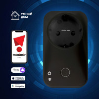 Умная розетка Elektrostandard 76100 00 матовый черный, 3500W a054336