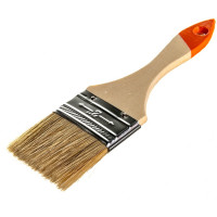 Кисть HEADMAN малярная плоская "Бейсик" натуральная щетина 2 д. 50 мм 682-004