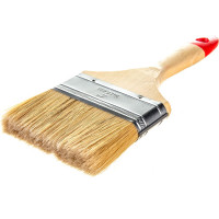 Кисть HEADMAN малярная плоская "Евро" натуральная щетина 4 д. 100 мм 682-085