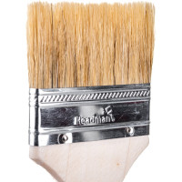 Кисть HEADMAN малярная плоская "Стандарт" натуральная щетина 3 д. 75 мм 682-013