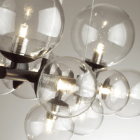 Люстра ODEON LIGHT стекло G9 10*40W TOVI 4818/10