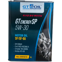 Масло GT OIL GT Energy SP, SAE 5W30, API SP/SP-RC, 4 л 8809059409152