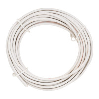 Шнур TDM ELECTRIC ШВВП 2х0,5 ГОСТ 5м, белый SQ0120-0001