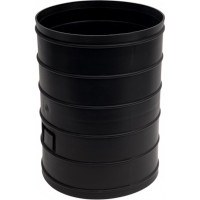 Соединительная муфта с защёлками для двустенных труб Промрукав д110 1шт PR08.3110