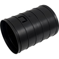 Соединительная муфта с защёлками для двустенных труб Промрукав д110 1шт PR08.3110