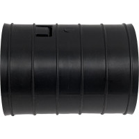 Соединительная муфта с защёлками для двустенных труб Промрукав д110 1шт PR08.3110