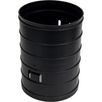 Соединительная муфта с защёлками для двустенных труб Промрукав д110 1шт PR08.3110