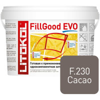 Полиуретановый состав для затирки швов LITOKOL FillGood EVO F.230 CACAO 496350002