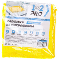 Универсальная салфетка 1-2-PRO микрофибра, 30х30 см, 1 шт. СУМ-1