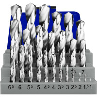 Набор сверл HSS 25 шт, 1-13 мм vertextools 0987-25