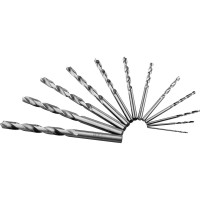 Набор сверл HSS 25 шт, 1-13 мм vertextools 0987-25