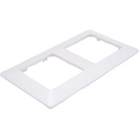 Рамка Legrand Valena LIFE  "Жемчуг".2-постовая универсальная 754142