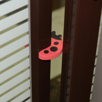 Фиксатор для дверей МУЛЬТИДОМ Божья Коровка VL90-181