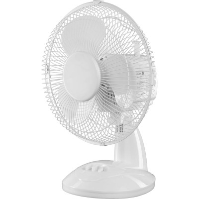 Бытовой настольный вентилятор RIX RDF-2200W, цвет белый, 25Вт 38216