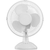 Бытовой настольный вентилятор RIX RDF-2200W, цвет белый, 25Вт 38216
