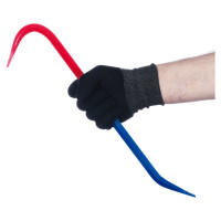 Гвоздодер с сине-красной ручкой РОКОТ 43см 668-705