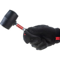 Резиновая киянка FALCO с металлической ручкой, 225гр 662-309