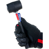 Резиновая киянка FALCO с металлической ручкой, 225гр 662-309