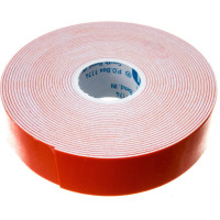 Двухсторонняя клейкая лента ABRO MASTERS белая, 20 мм x 5 м OE-20-RW