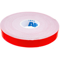 Двухсторонняя клейкая лента ABRO MASTERS белая, 12 мм x 5 м OE-12-RW