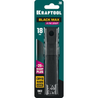 Сегментированные лезвия KRAFTOOL Black max 10 шт, 18 мм, 8 сегментов 09602-18-S10