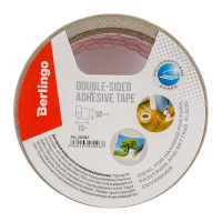 Двусторонняя клейкая лента Berlingo 50 мм х 10 м, основа полипропилен FSn_501022
