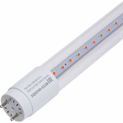 Светодиодная лампа TDM ELECTRIC T8-9 Вт-230 В-G13 "ФИТО" 600 мм SQ0340-0238
