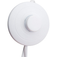 Шнур с ножным выключателем и плоской вилкой TDM ELECTRIC ШУН01В ШВВП 2х0,75мм2 3,5м. белый SQ1305-0061