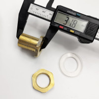Переходник латунный для врезки в бочку НР 1/2" Профитт 3179874