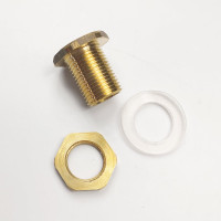 Переходник латунный для врезки в бочку НР 1/2" Профитт 3179874
