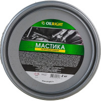 Мастика OILRIGHT резино-битумная, 2 кг, ведро 6101