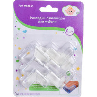 Накладки-протекторы для мебели МУЛЬТИДОМ 6 шт MS45-21