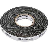 Монтажная 2-х сторонняя клеящая лента ЕРМАК для АВТО, 12 мм x 5 м, черная 472-016