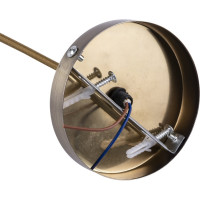 Патрон TDM Е27 с выключателем с подвесом 1 м, металлический "Лофт", бронза SQ0335-0074