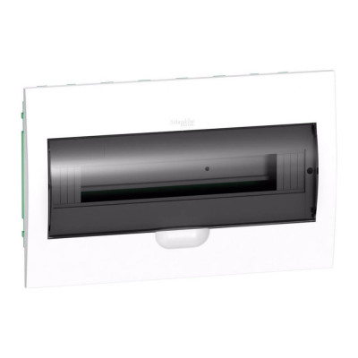 Корпус встраиваемый с прозрачной дверцей Systeme Electric (Schneider Electric) City9 Box 1ряд/18модулей (ранее PRA24118) EZ9E118S2FRU